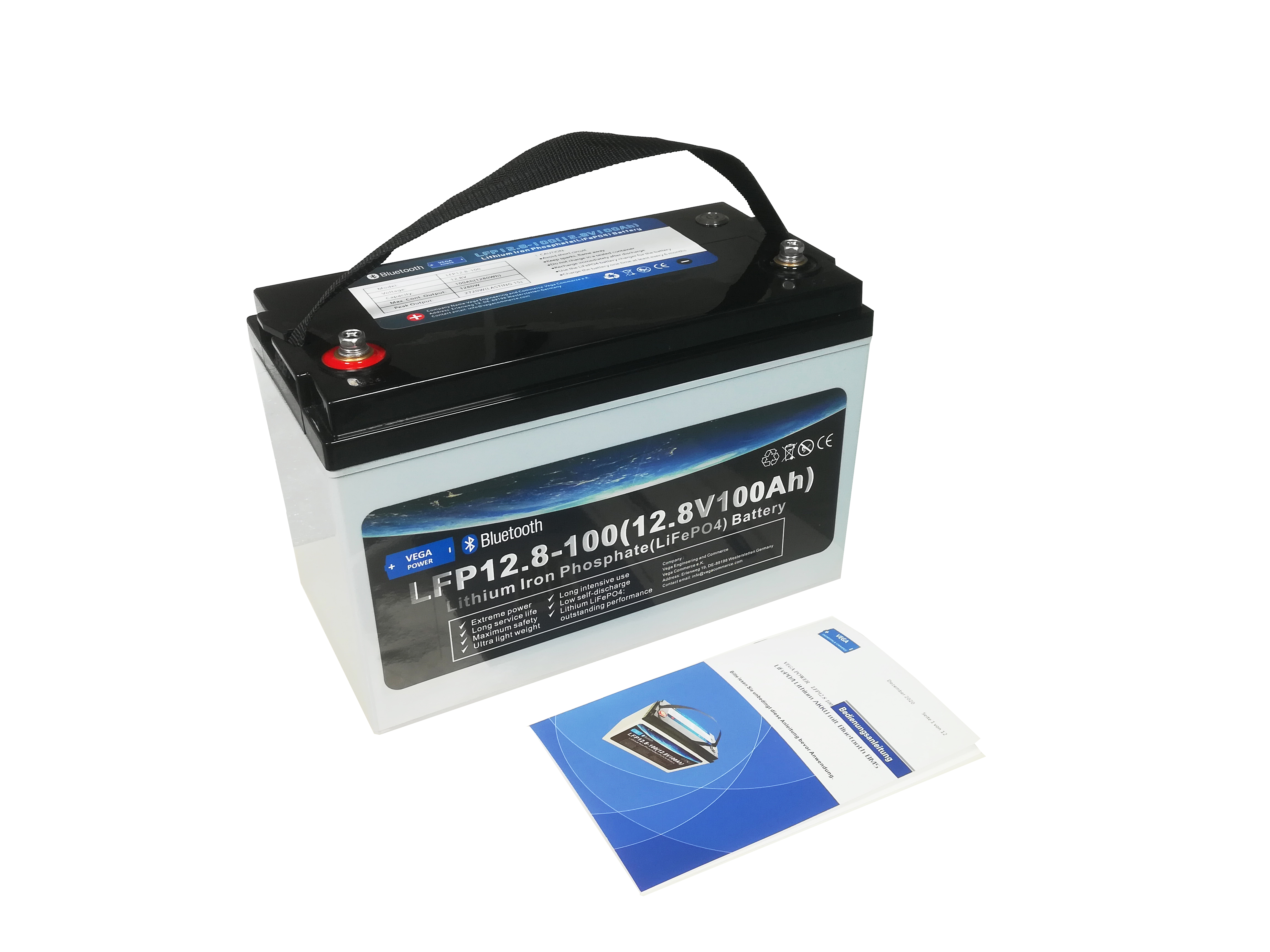 LFP12-100 - Batteria Litio ADVANCE LiFePO4 12,8V / 100Ah - [LFP12-100]